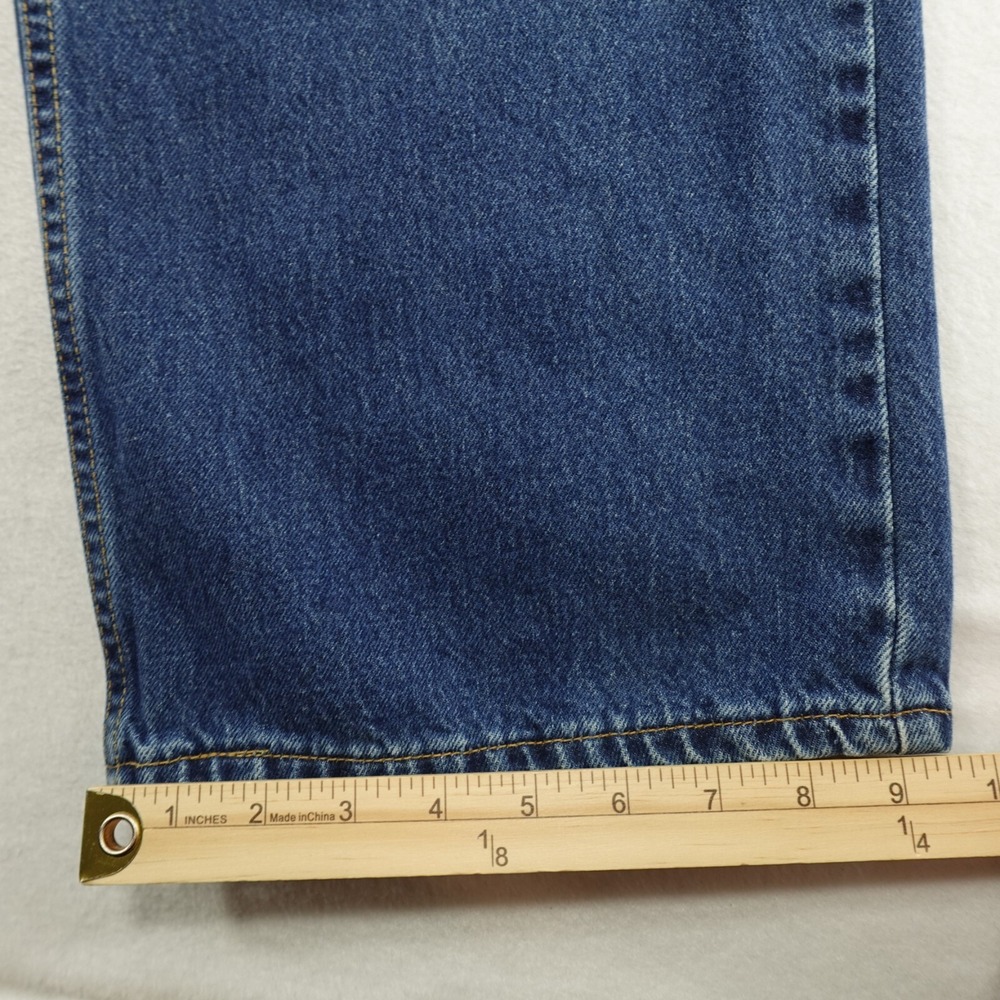 Vintage Y2K Levi's 527 42x32 Act 40x32 Jeans Baggy Wide Leg Skater Grunge Denim‎ - Picture 13 of 16